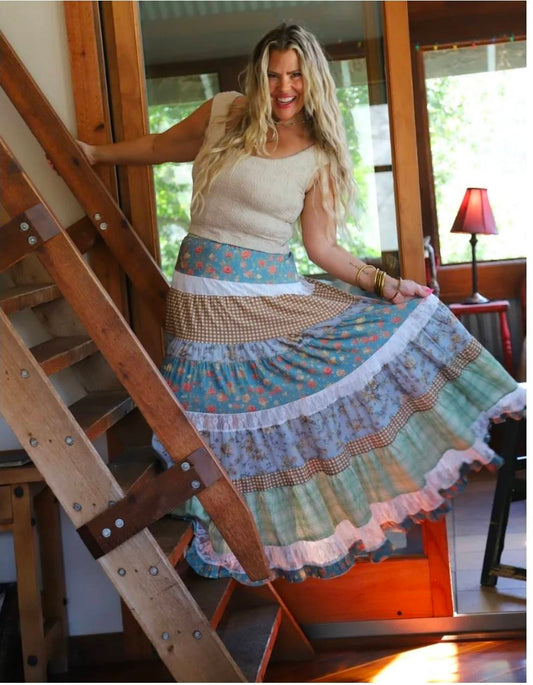 Country Summer Maxi Skirt - PREORDER some in stock
