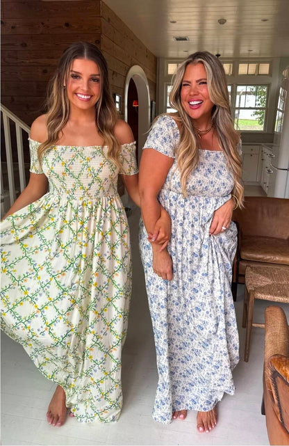 Spring Madeline Floral Dress
