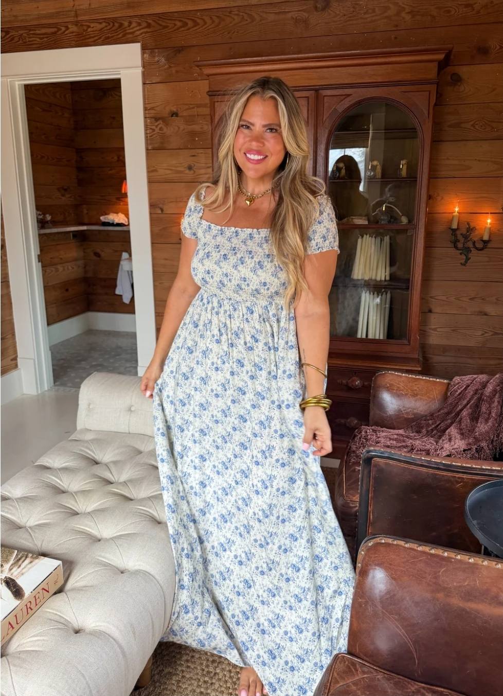 Spring Madeline Floral Dress