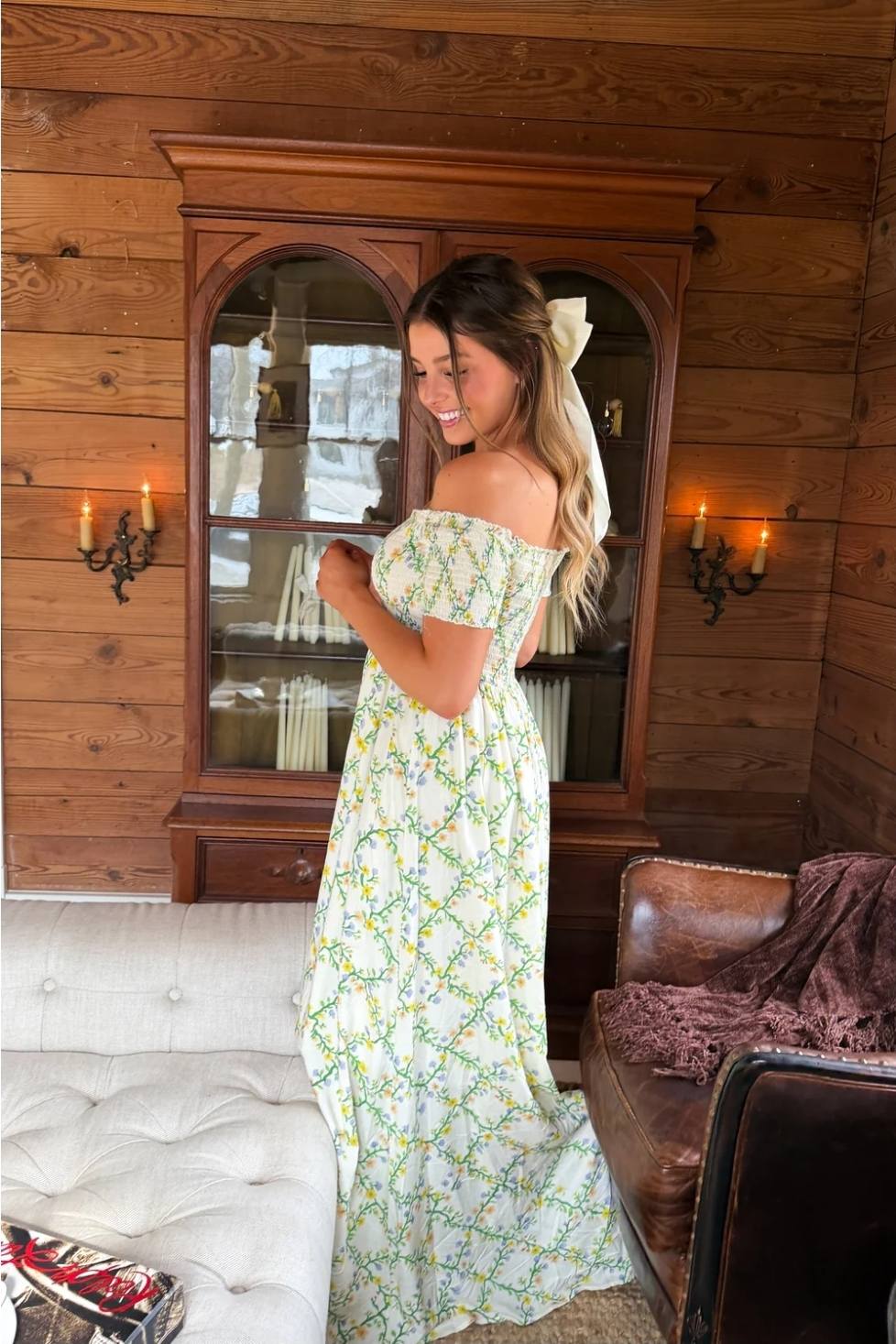 Spring Madeline Floral Dress
