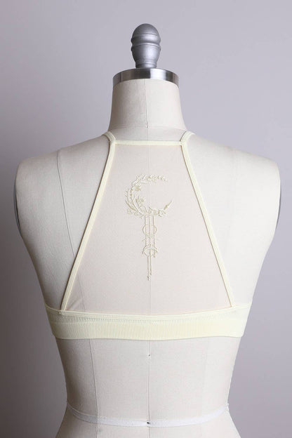 🌙 Unique Bohemian Dream Catcher Mesh Bralette