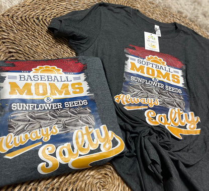 Baseball/Softball & Sunflower Seeds Tee