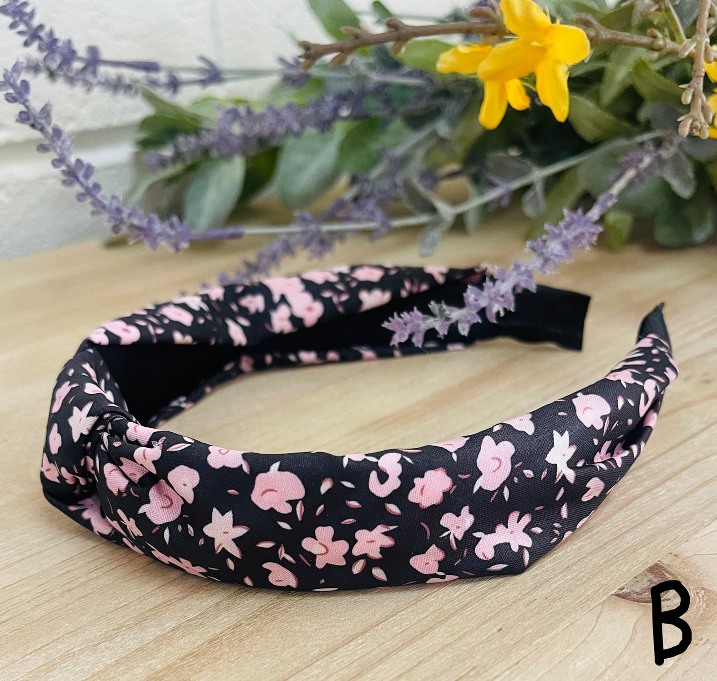 Spring Floral Knotted Headbands