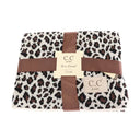 CC.Beanie Leopard Pattern Baby Blanket
