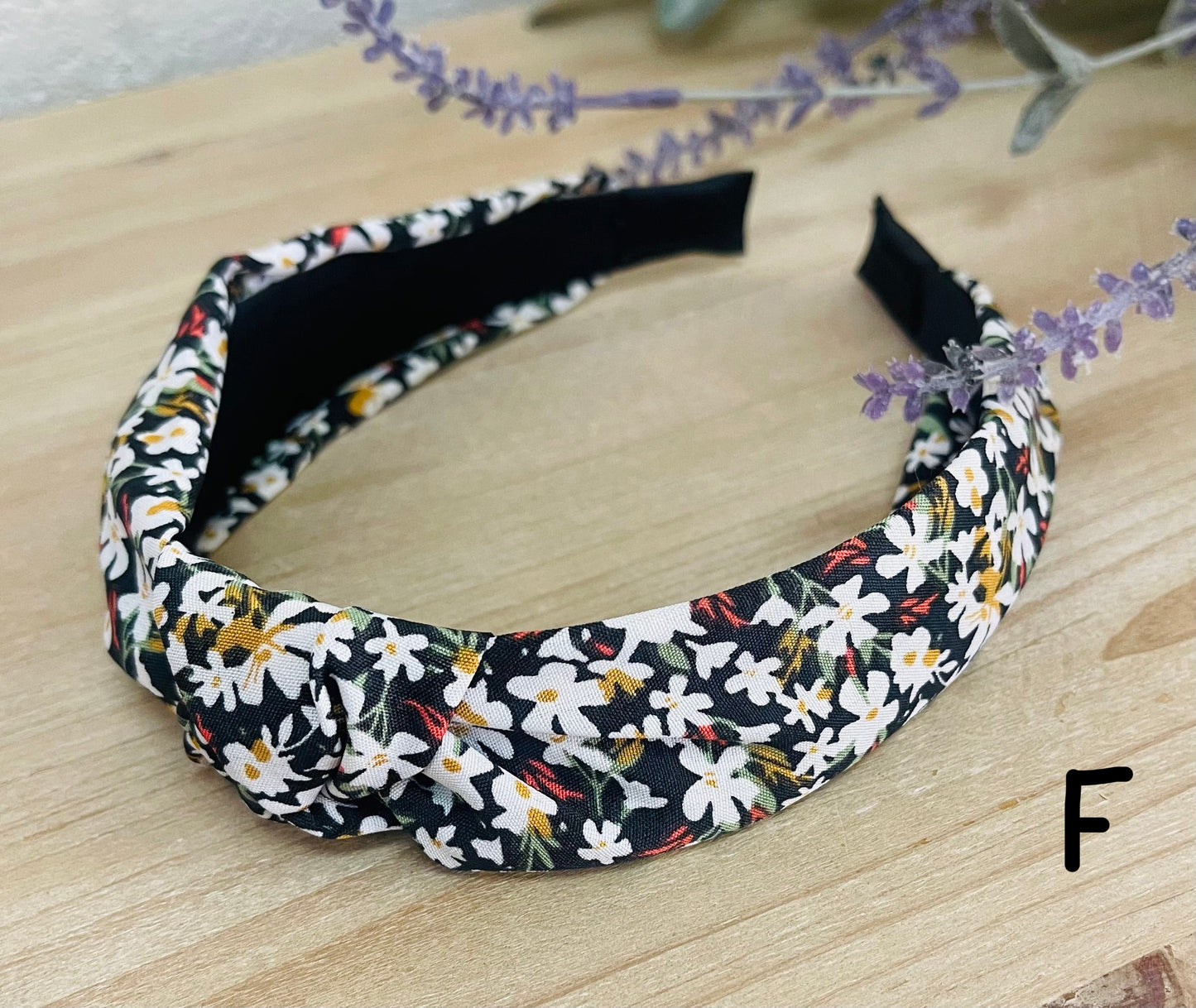 Spring Floral Knotted Headbands