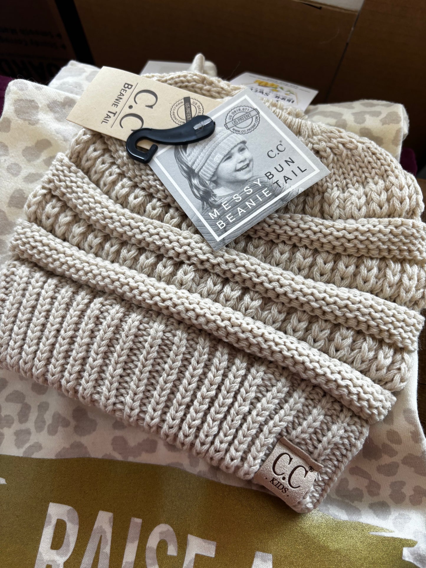 C.C. Beanie KIDS Ponytail Beanie