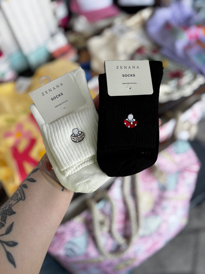 Mushroom Boho Vibe Socks