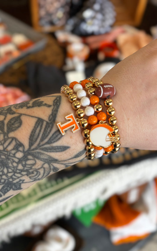 Set of 4 Tennessee Bracelets