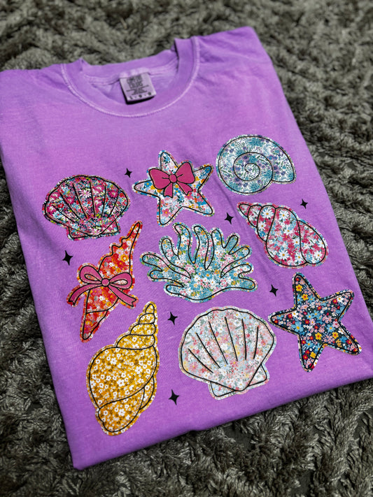 Shell Coquette Tee