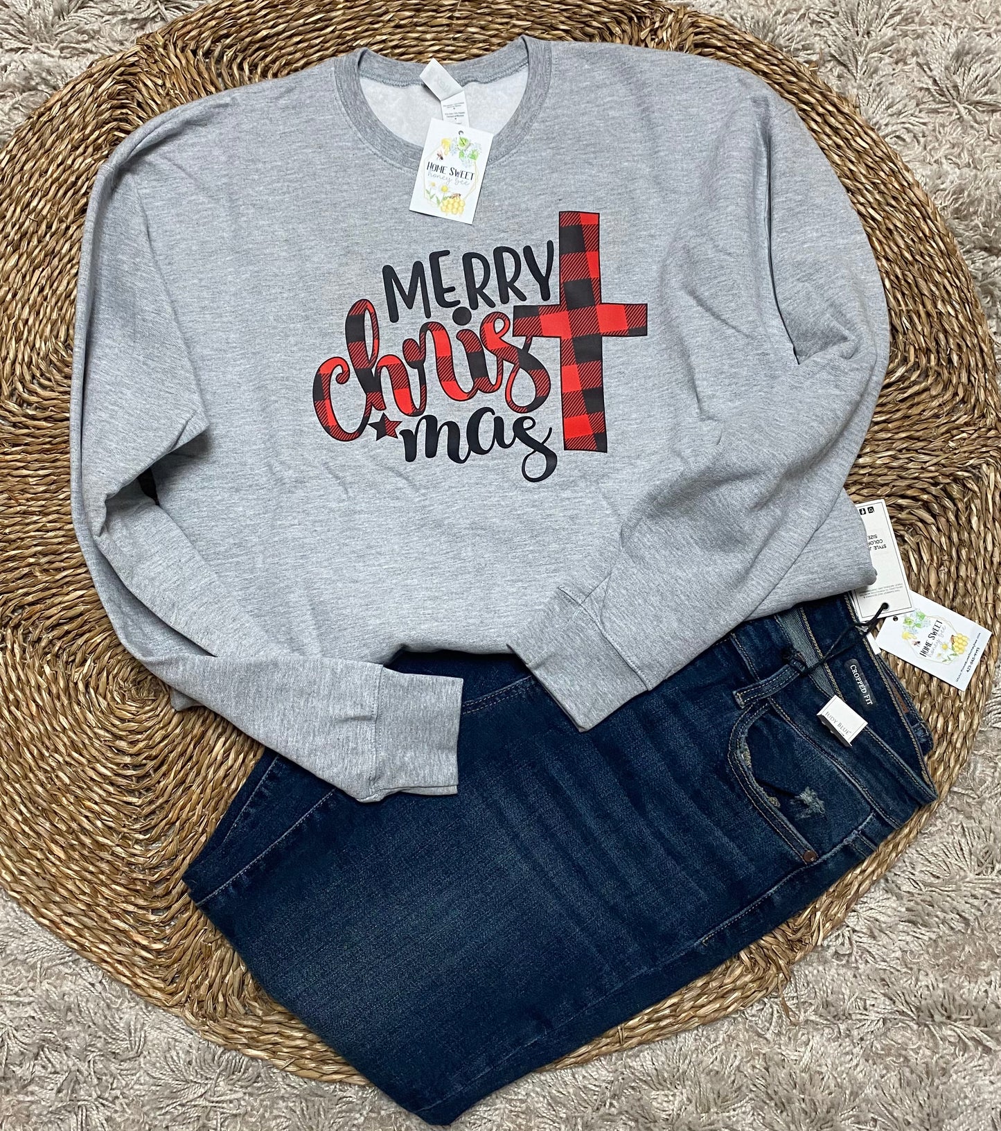 Merry CHRISTmas crewneck sweatshirt