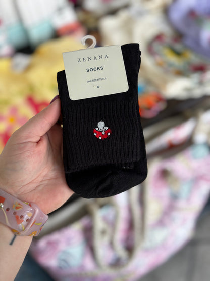 Mushroom Boho Vibe Socks