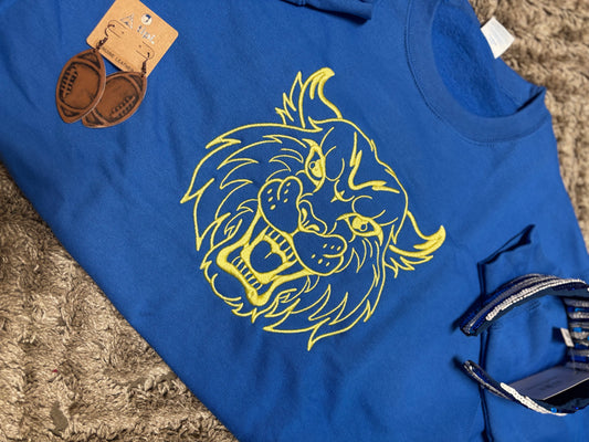 Embroidered Mascot Crew