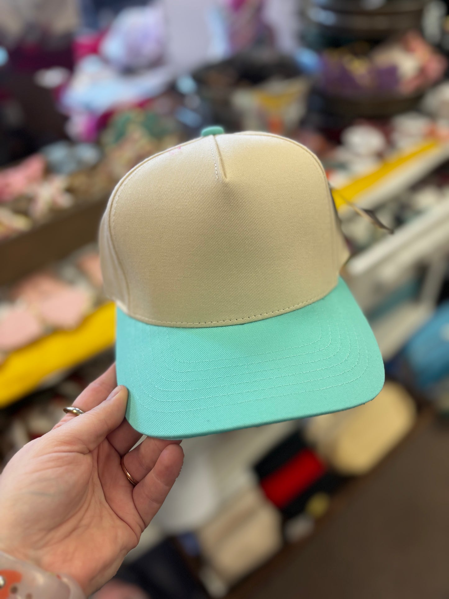 Blank Two Tone Trucker Hat