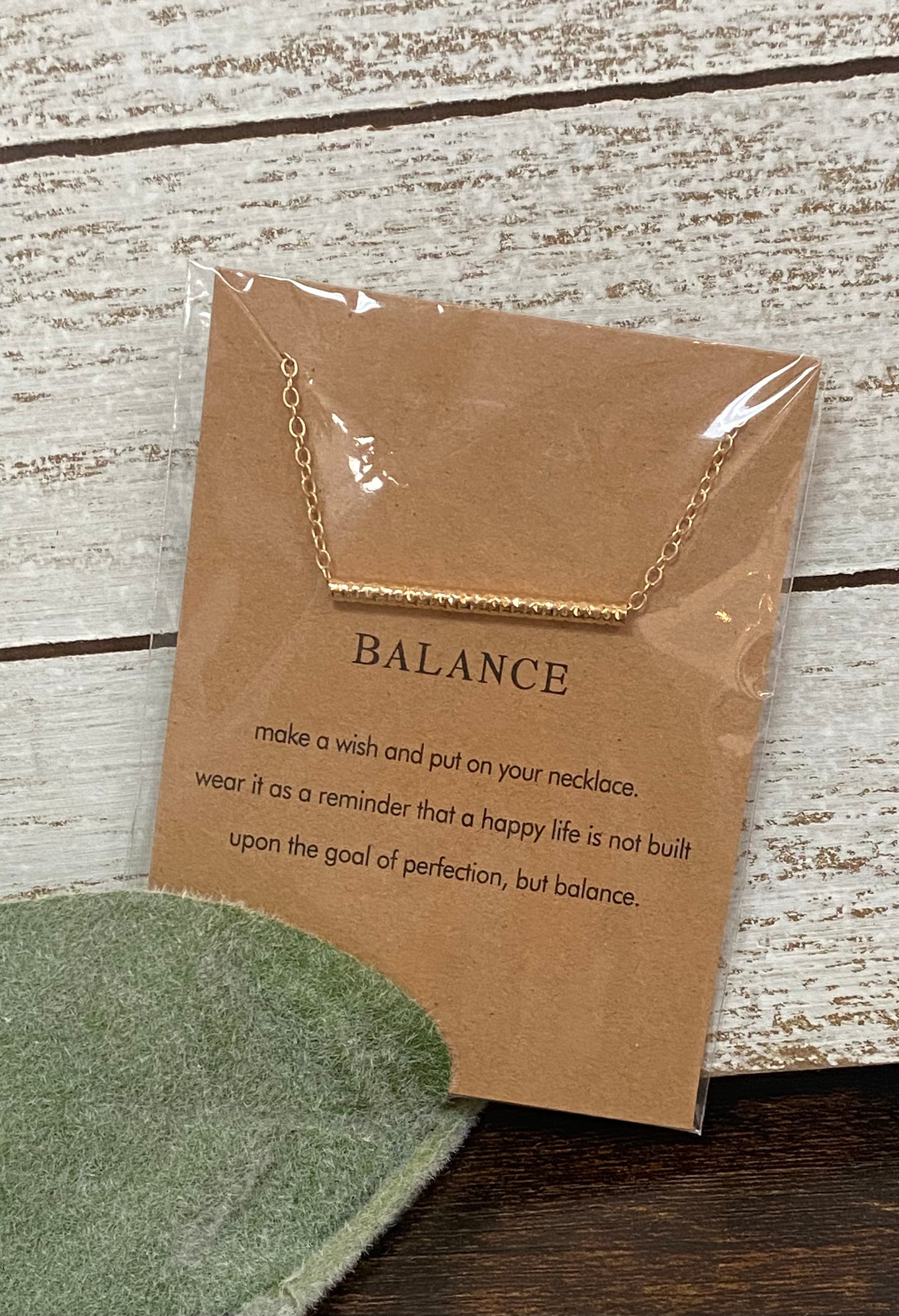Balance Bar Necklace