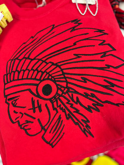 Embroidered Mascot CC Tee