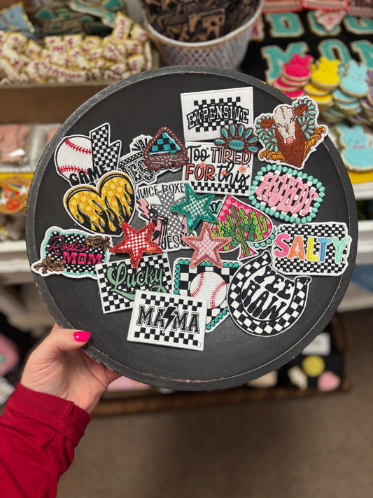 All Things Checkered Patches