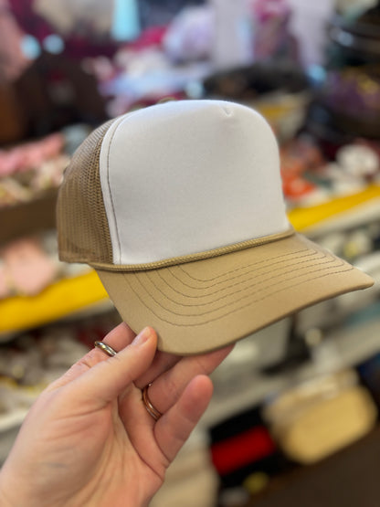 Mesh and Foam Trucker Hats