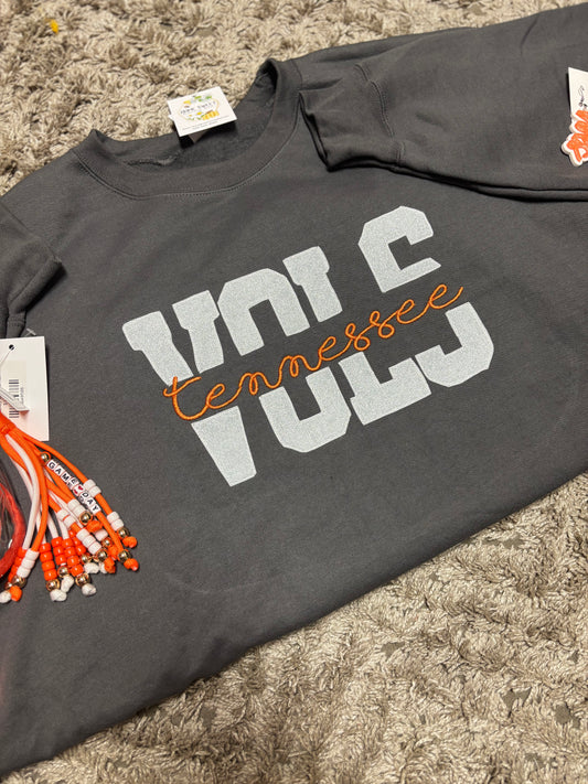 Embroidered Tennessee VOLS Crew