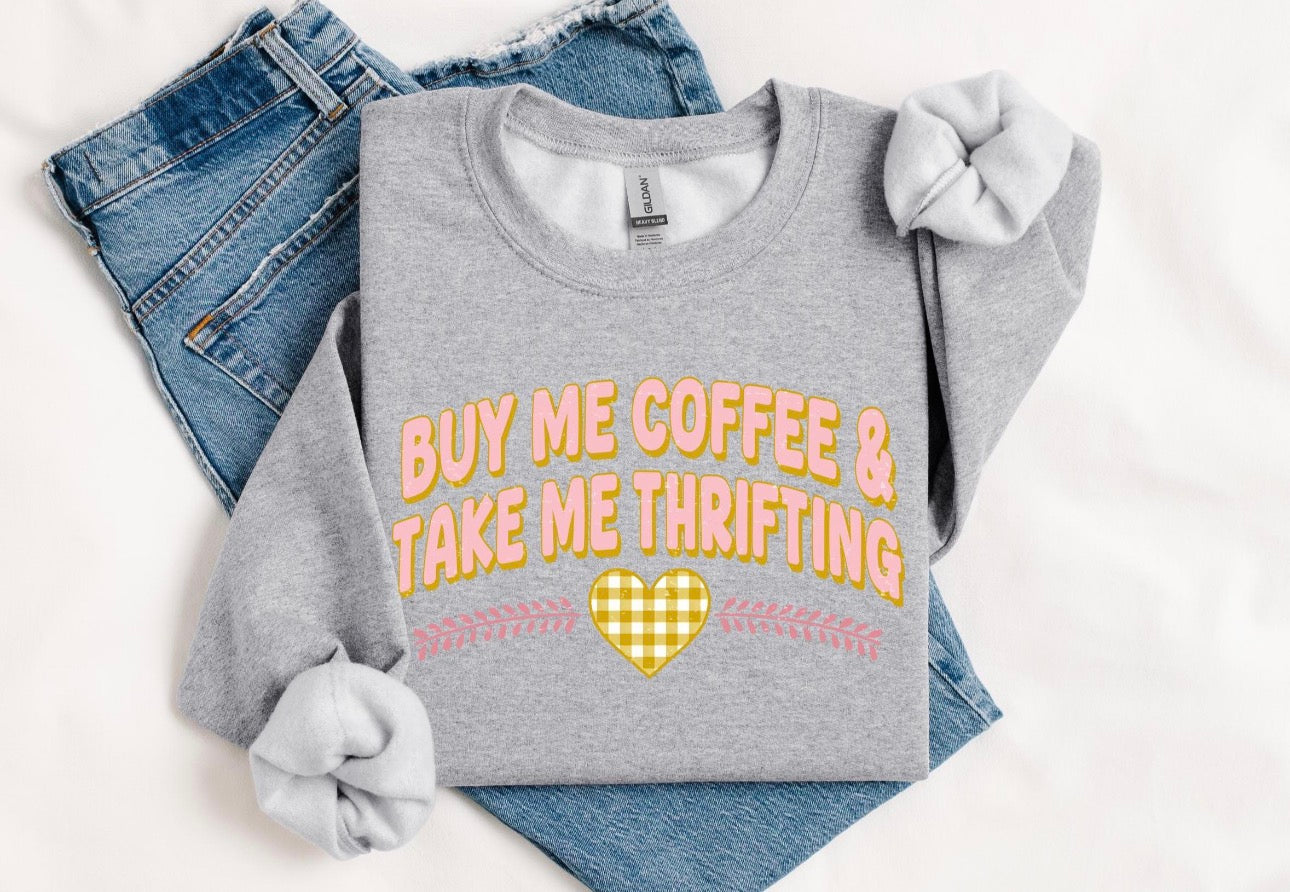 Coffee and Thrifting Tee(PREORDER)