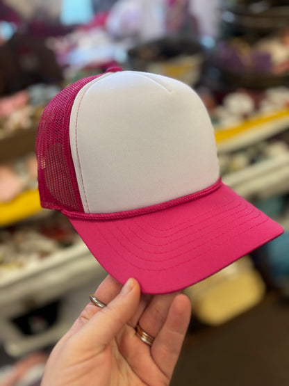 Mesh and Foam Trucker Hats