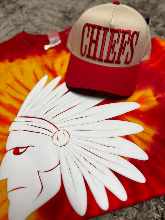 Chiefs Puff Embroidered CC Trucker Hat