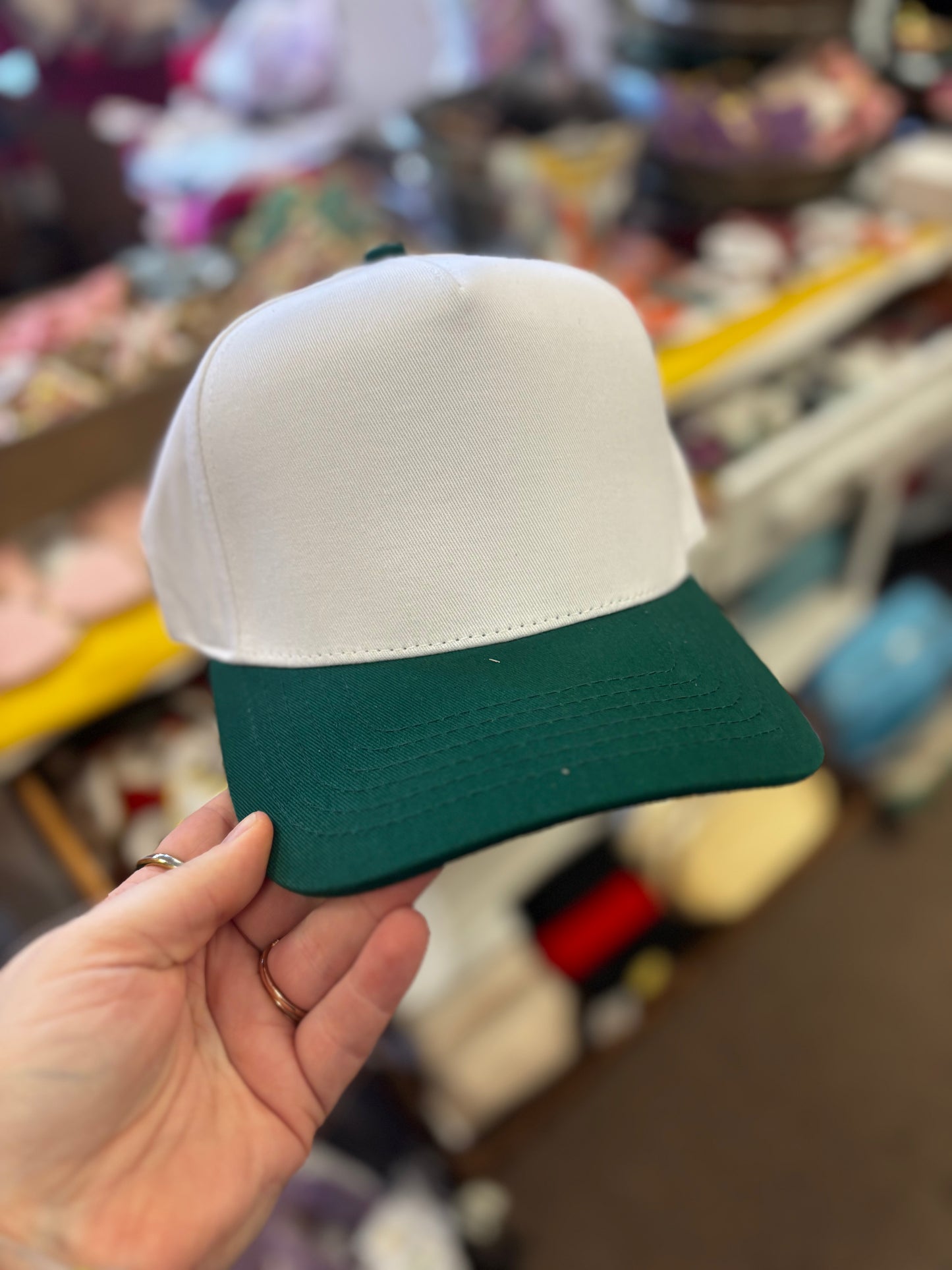 Blank Two Tone Trucker Hat