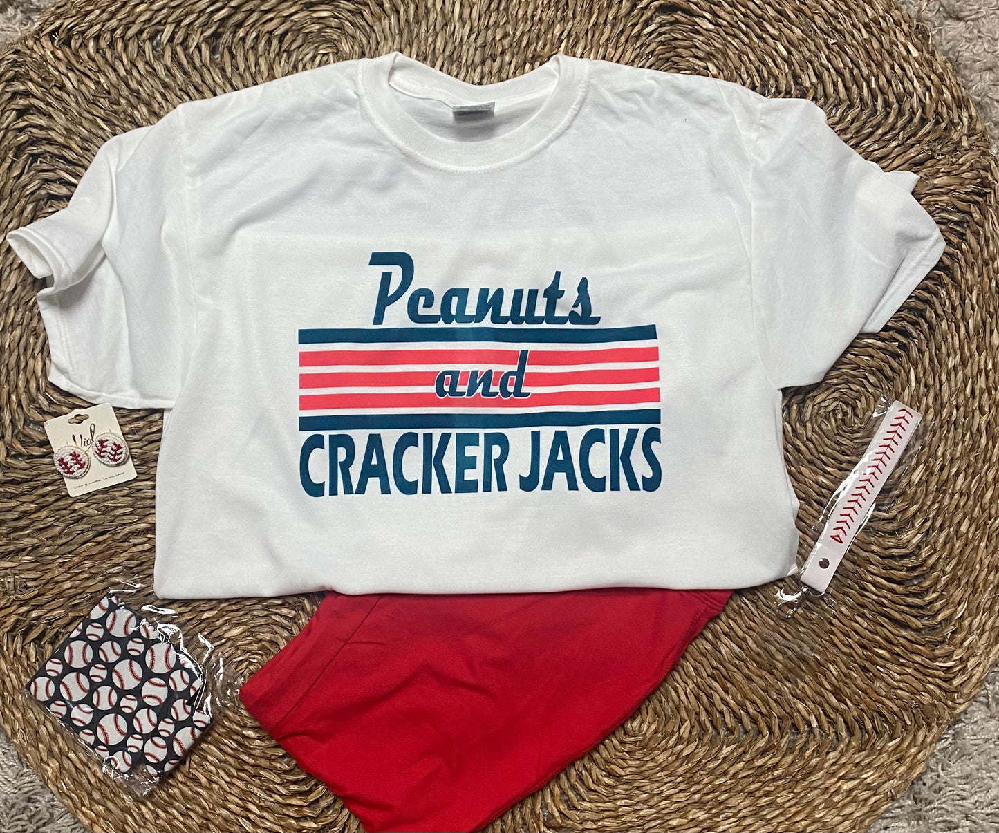 Peanuts and Cracker Jacks Tee