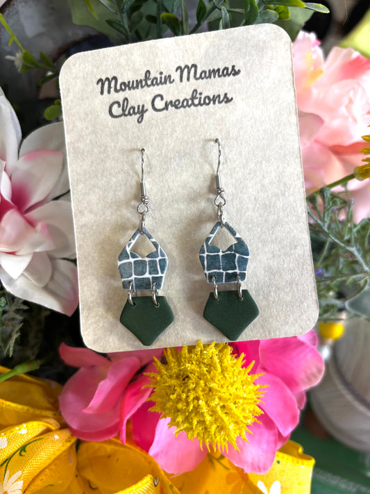 Bikini Cutie Clay Dangle Earrings