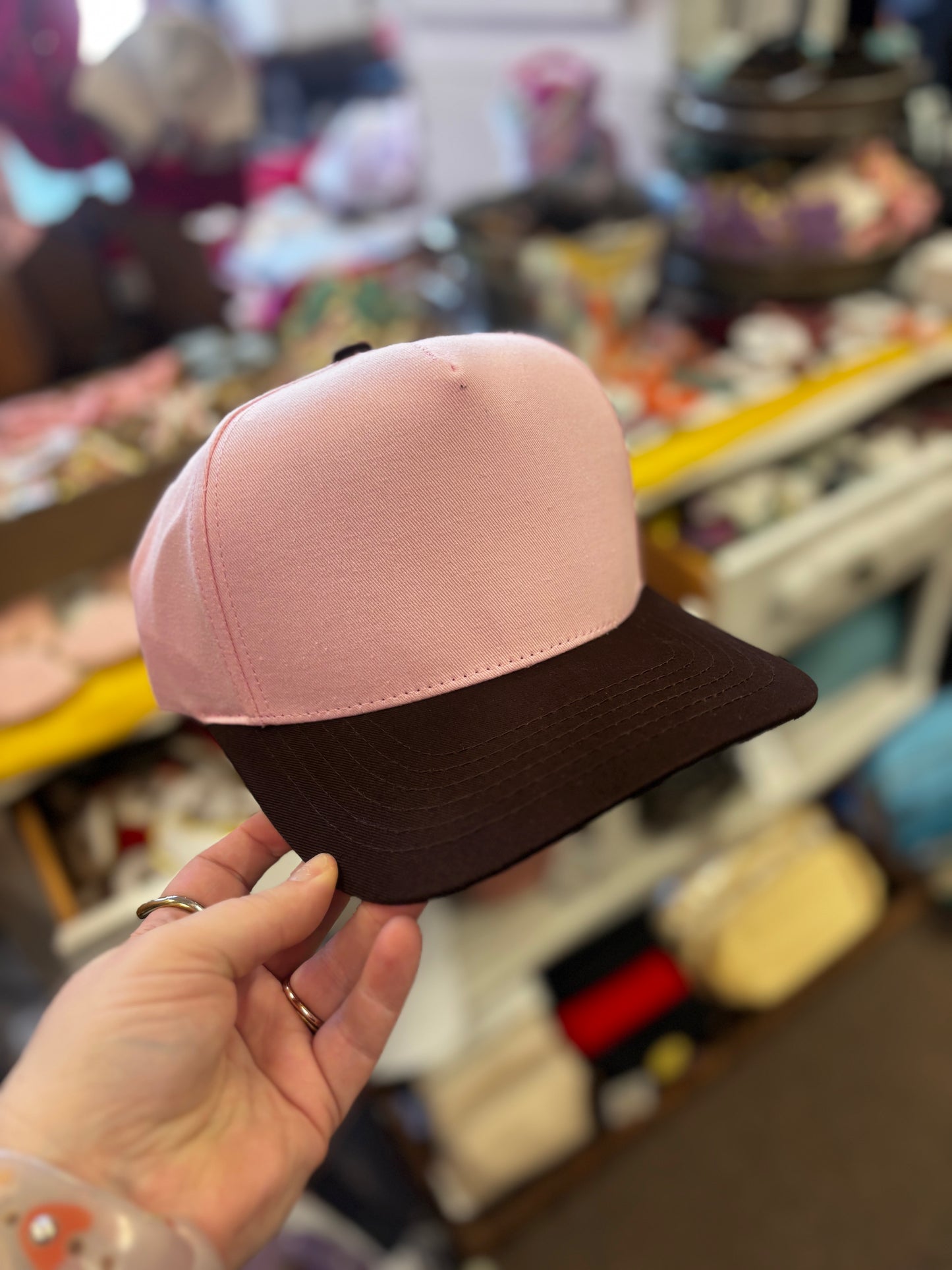 Blank Two Tone Trucker Hat