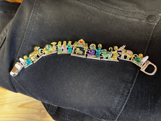 Nativity Scene Magnetic Bracelet