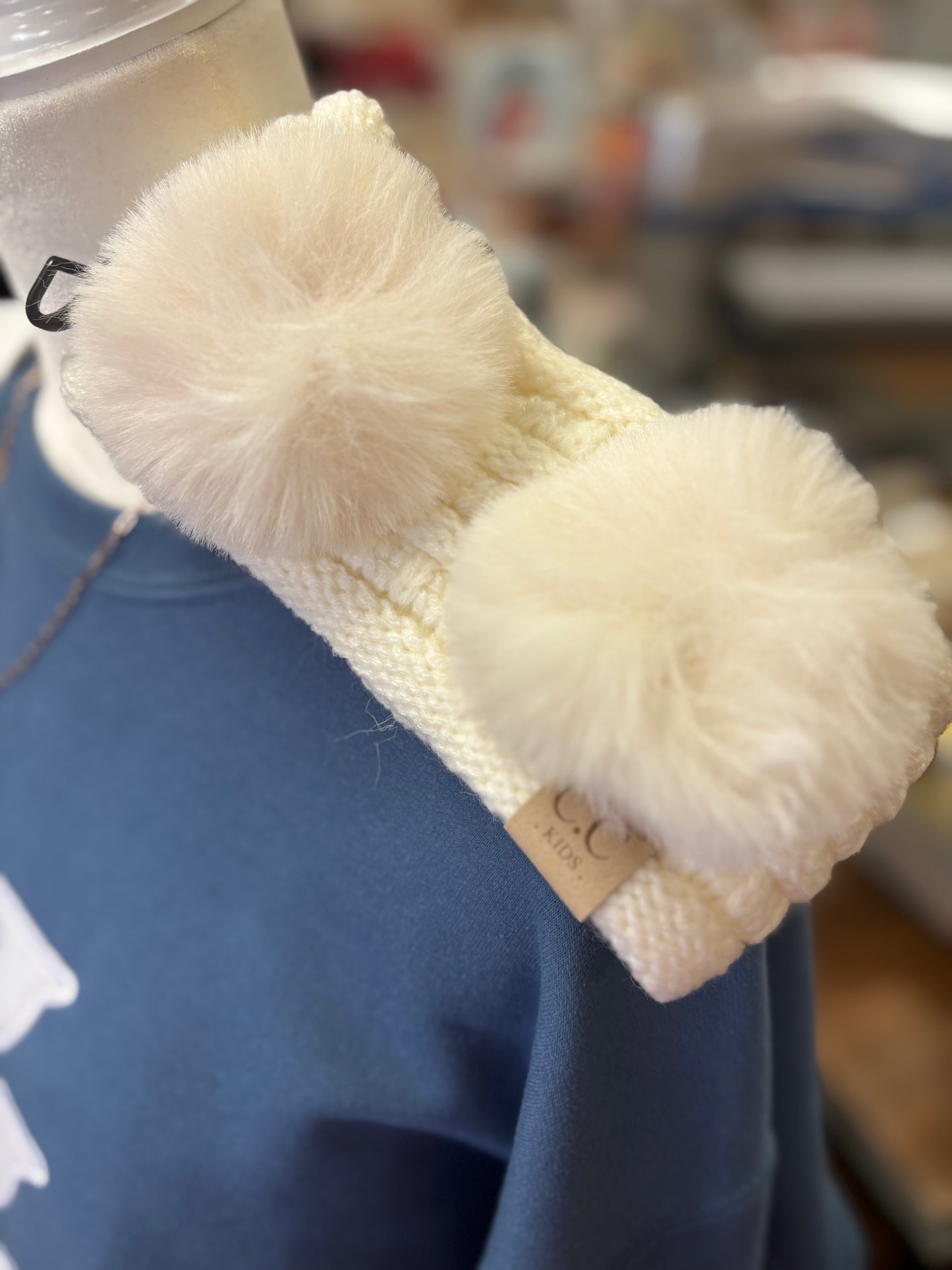 C.C. Kids Headwrap with Poms