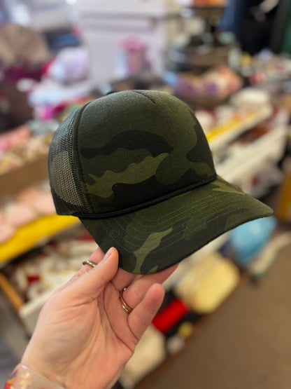 Mesh and Foam Trucker Hats