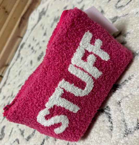 Fluffy Cosmetic Bag