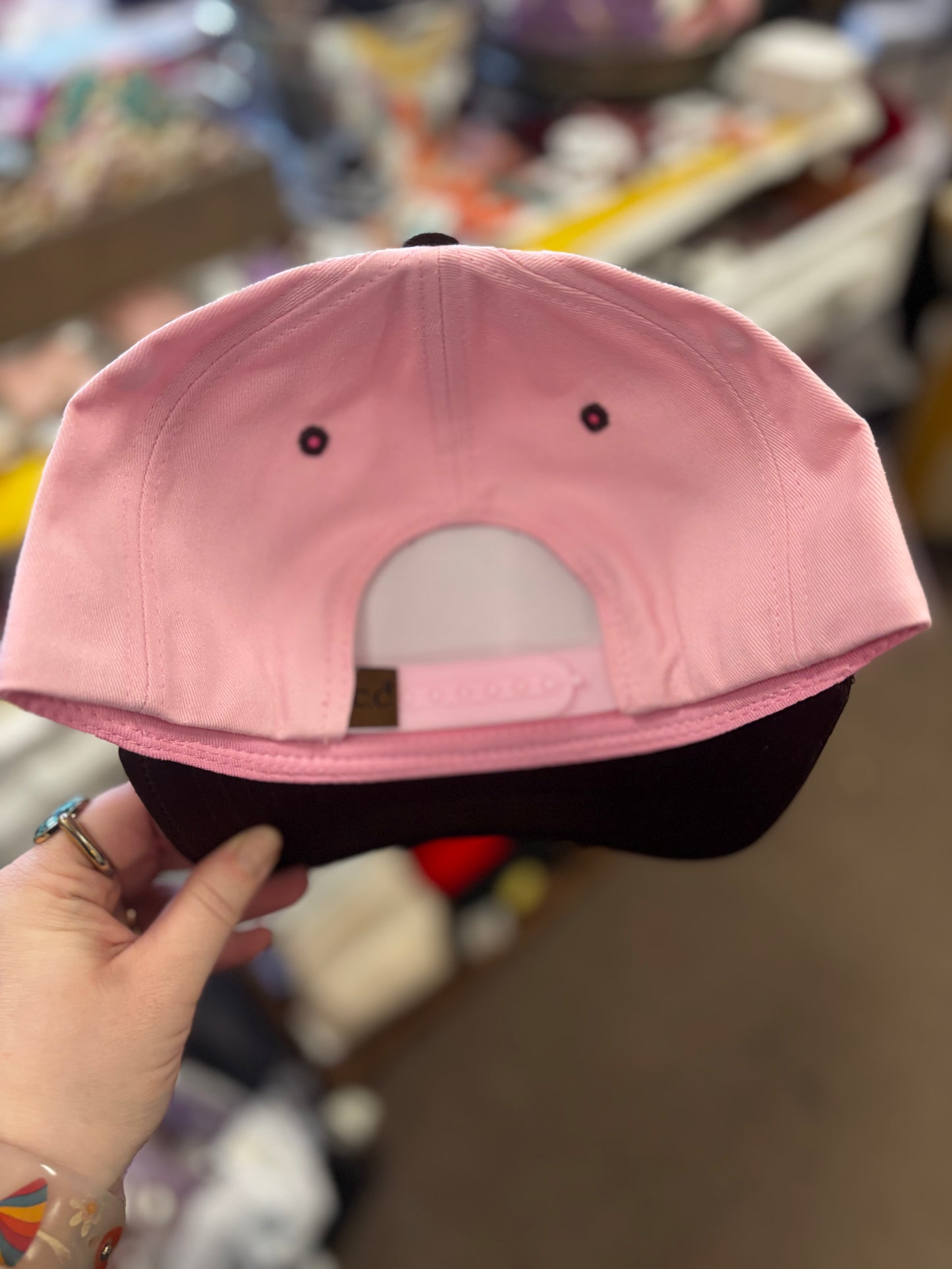 Blank Two Tone Trucker Hat
