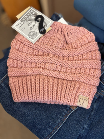 C.C. Beanie KIDS Ponytail Beanie