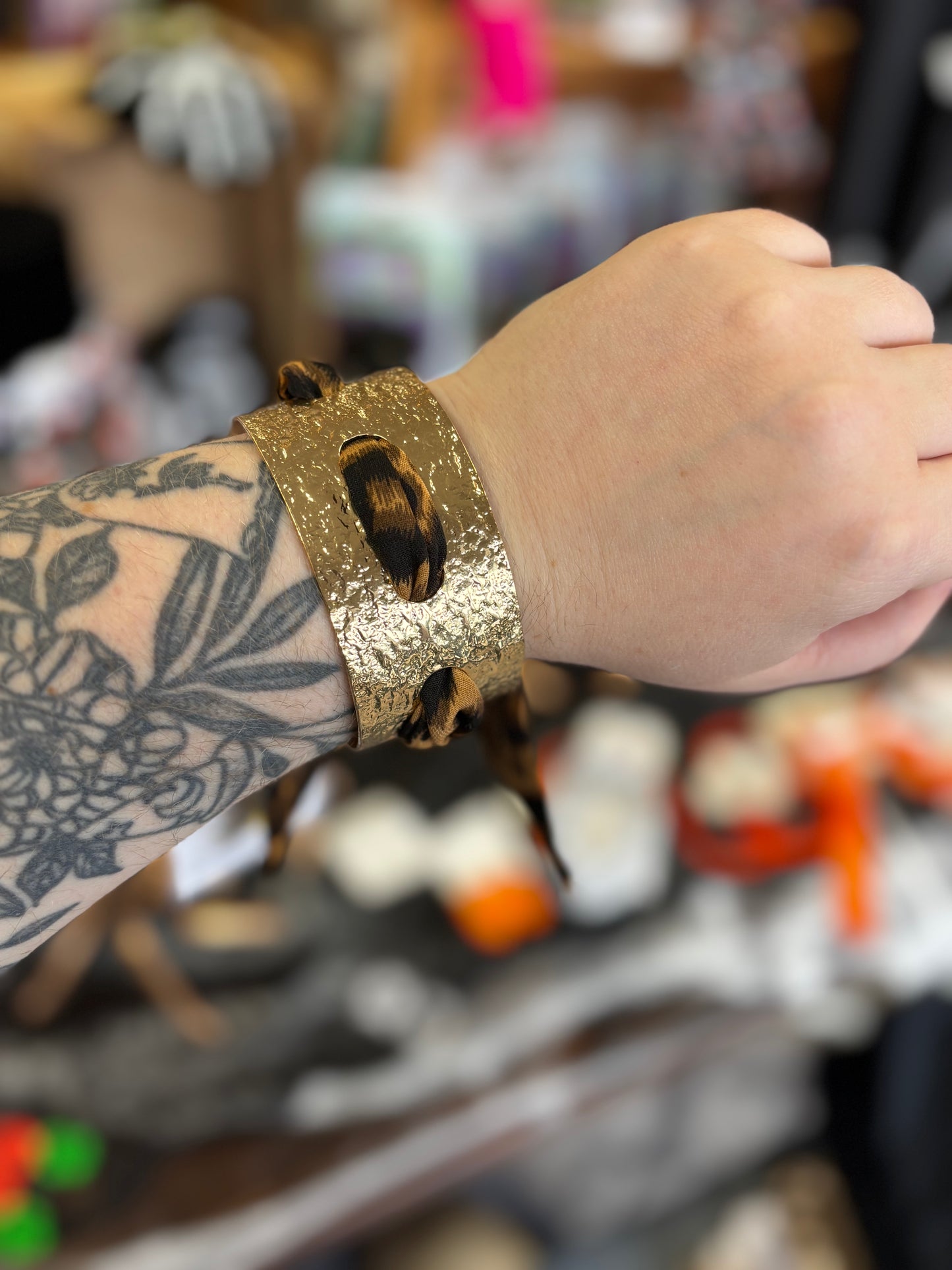 Scarf Cuff Bracelet