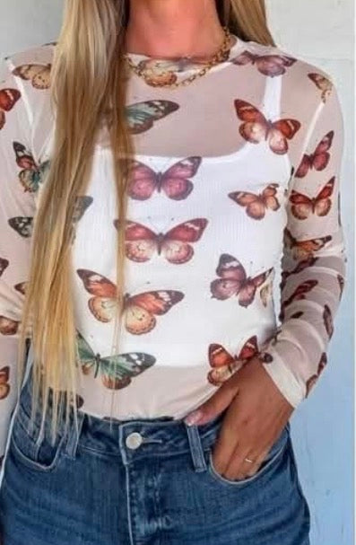 Summer Mesh Top