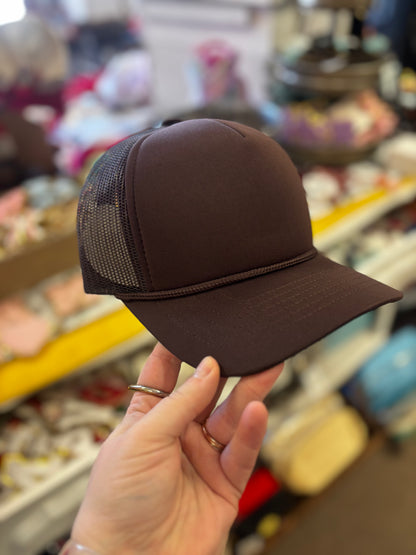 Mesh and Foam Trucker Hats