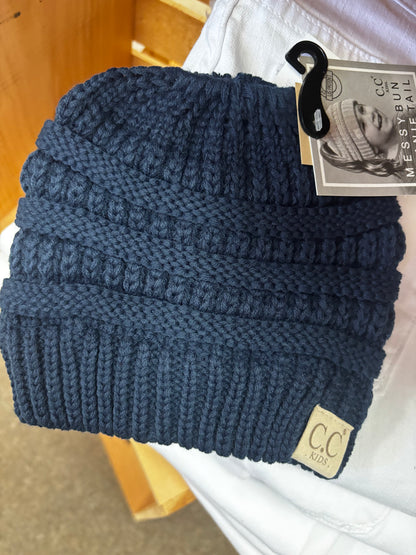 C.C. Beanie KIDS Ponytail Beanie