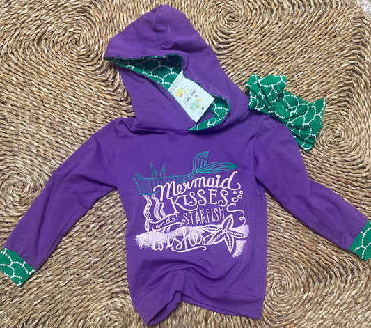 Mermaid Kisses Youth Hoodie