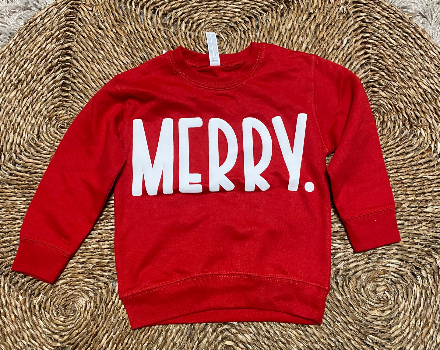 MERRY youth crewneck sweatshirt