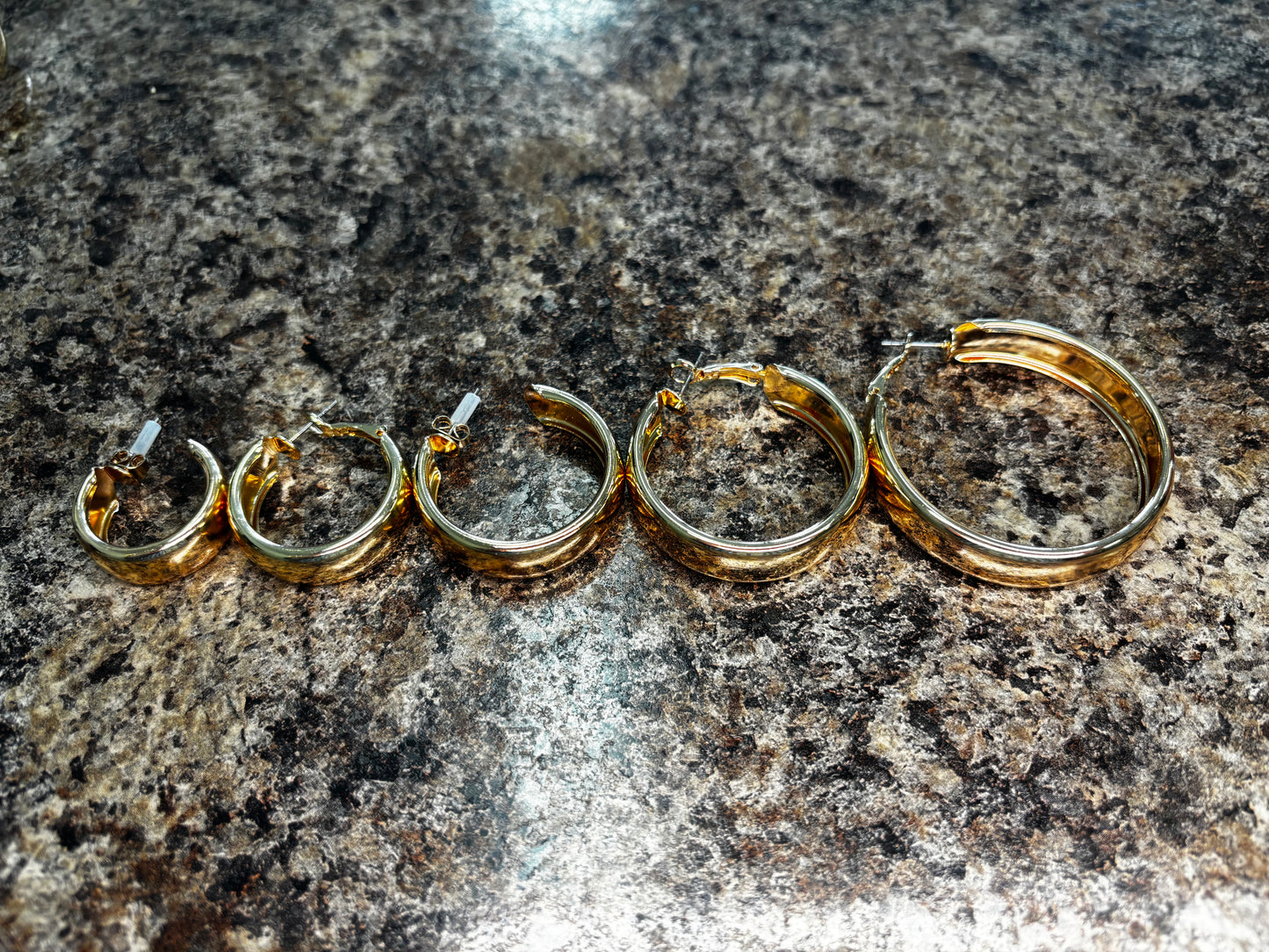 Gold Hoop Earrings