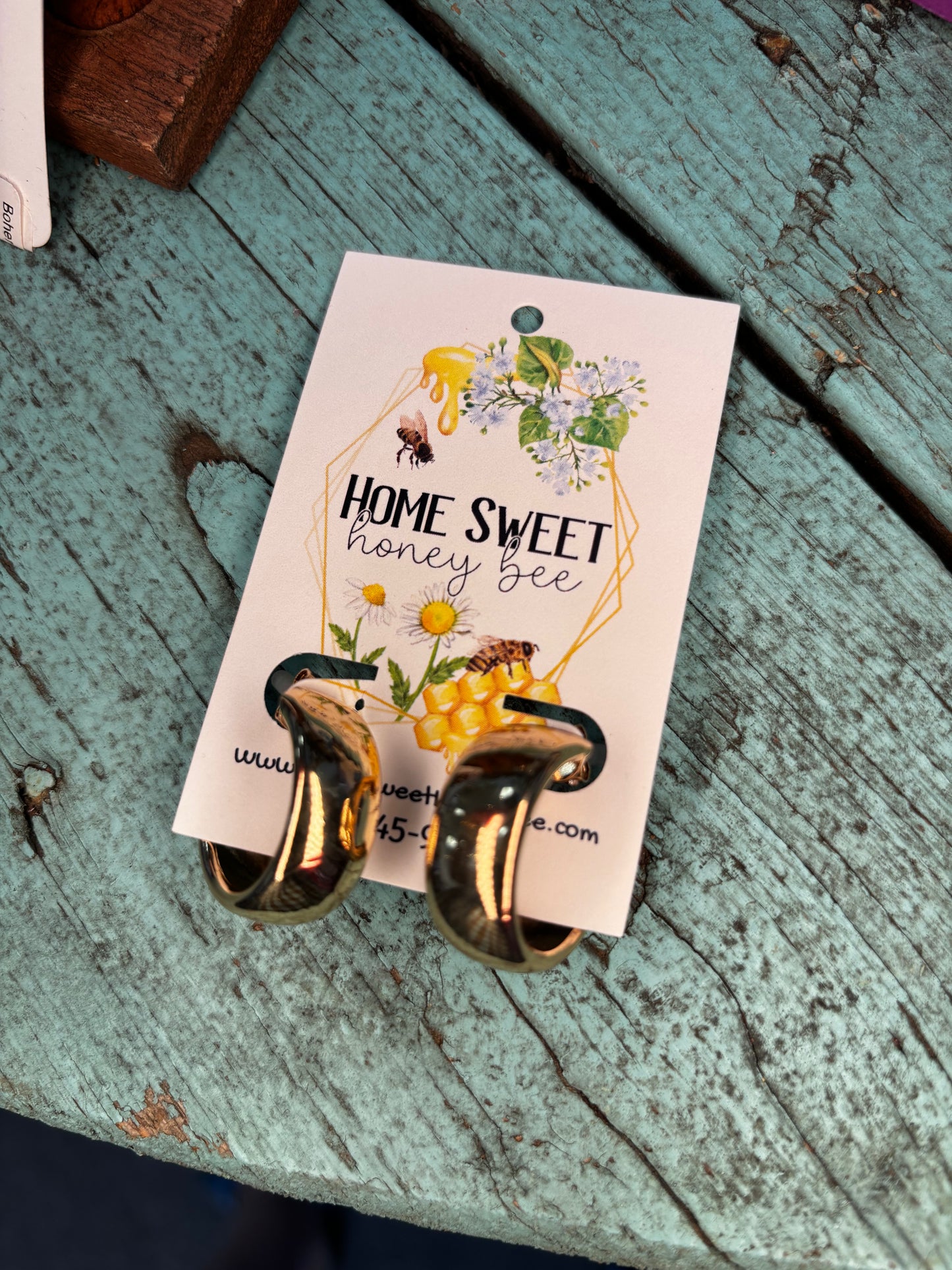 Gold Hoop Earrings