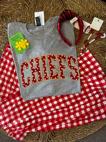 Chiefs Polka Dot Tee