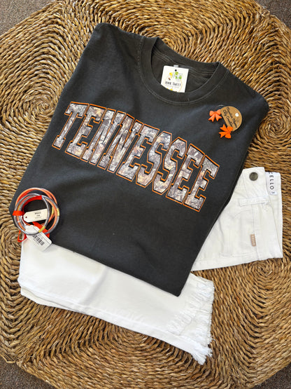 Camo Orange Outline CC Tee