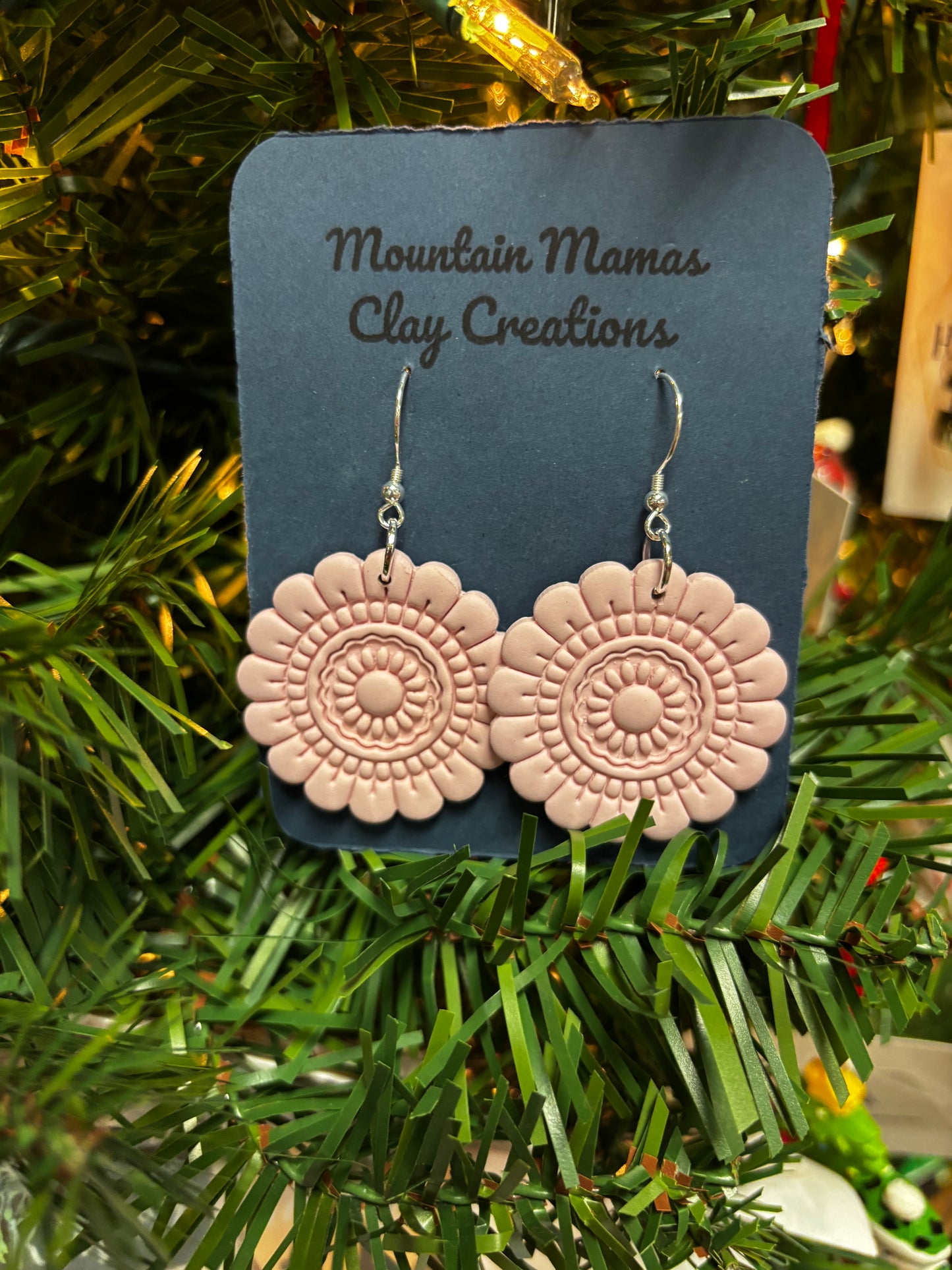 Clay Mandala Earrings