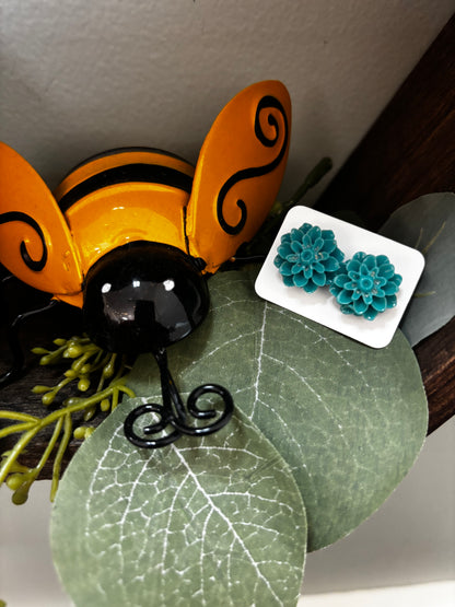 Floral Stud Earrings