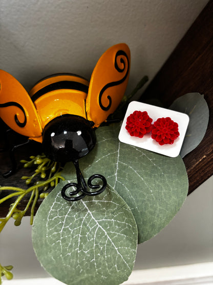 Floral Stud Earrings