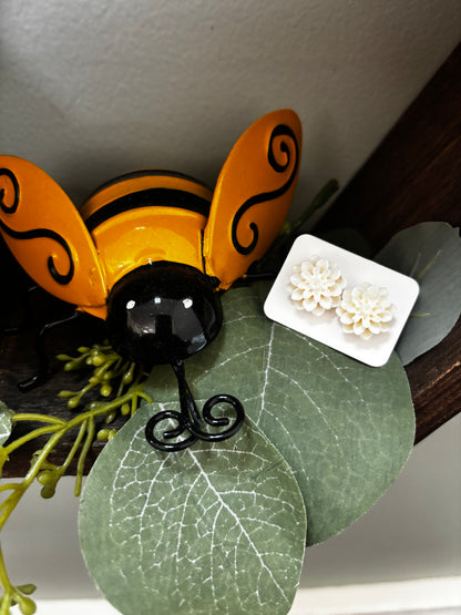 Floral Stud Earrings