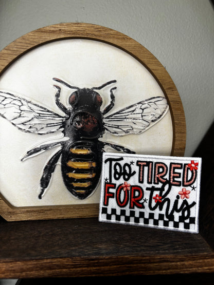 All Things Checkered Patches